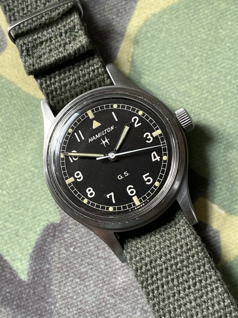 Hamilton 6B Military GS Vintage Patina Nationale